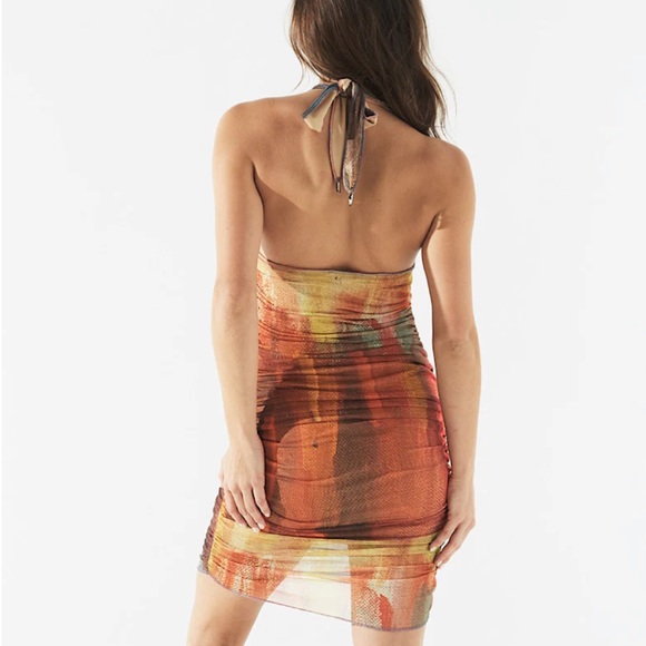 Mesh Halter Dress - Picture 5 of 13